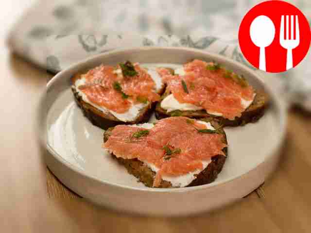 Слабосоленая сёмга