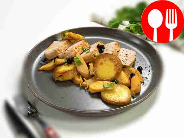 Свинина с айвой