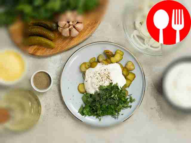 Пока мясо маринуется, подготовьте оставшиеся...