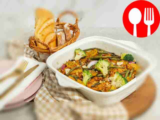 Chop with green beans