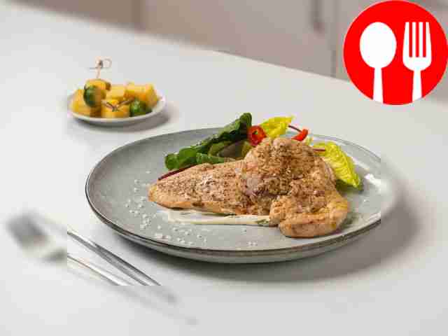 Chop with Provencal herbs