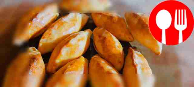 Пирожки с куркумой и овощами