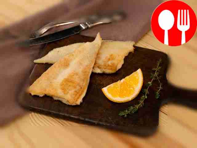 Жареная камбала