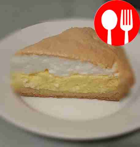 “Wow cheesecake” with curd soufflé