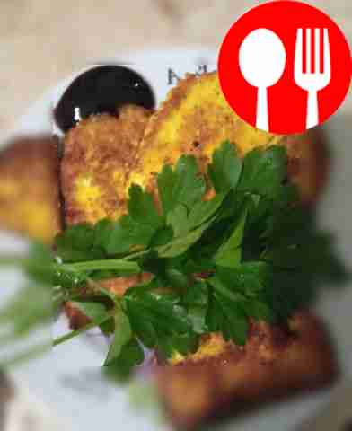 Vegetarian steak “Moksha”