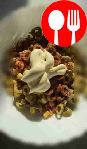 Add mayonnaise and mix everything well.