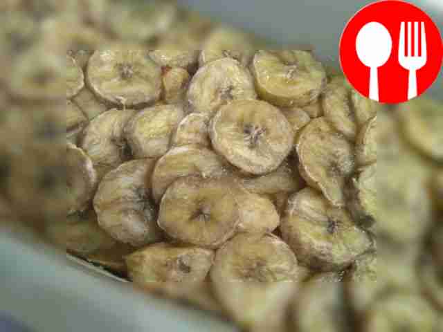 Пирог из рисовой муки с бананом