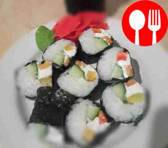 Vegetarian Hanuman rolls