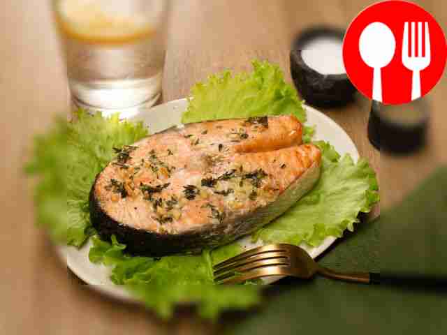 Запеченная форель