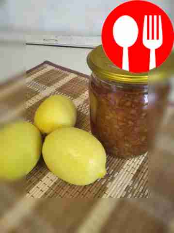 Джем из лимона с имбирем Lemon and ginger jam