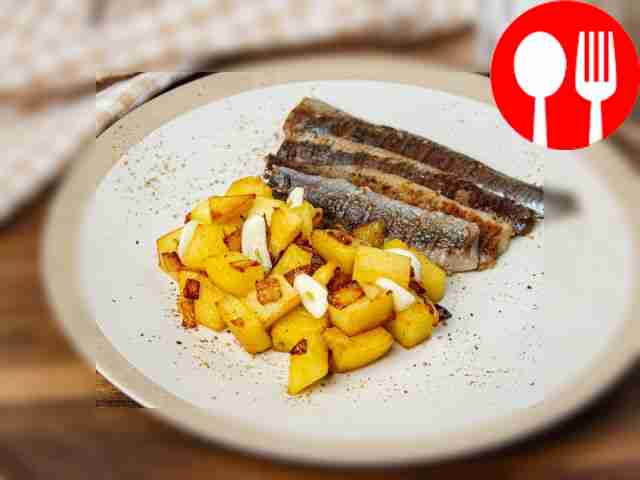 Sardines with potatoes