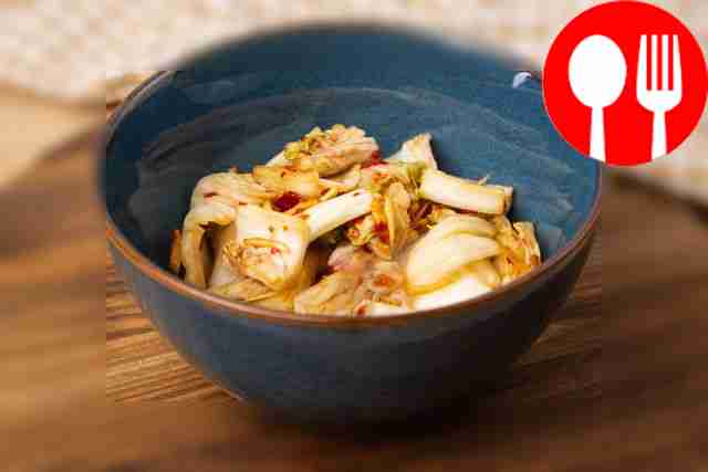 Кимчи с медом и перечной пастой