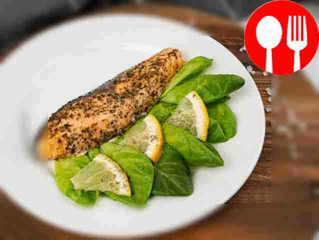 Семга в пароварке