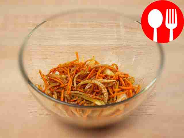 Place onion, garlic, carrots, spices, soy...