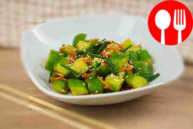 Easy cucumber kimchi