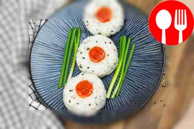 Онигири с овощами