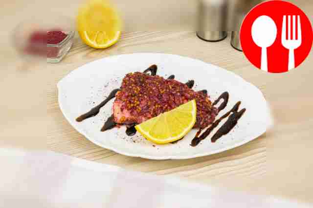 Pike perch with lemon and sumac