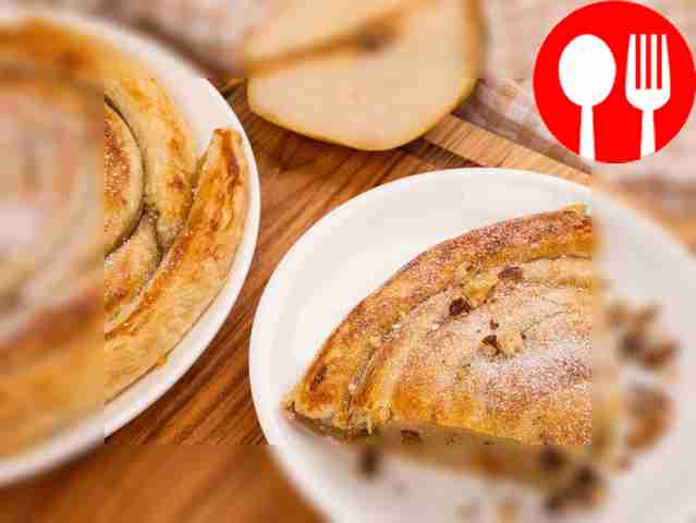 Pear snail pie