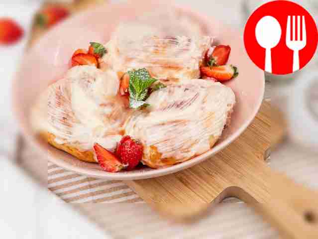 On a clean, floured surface, roll out the...