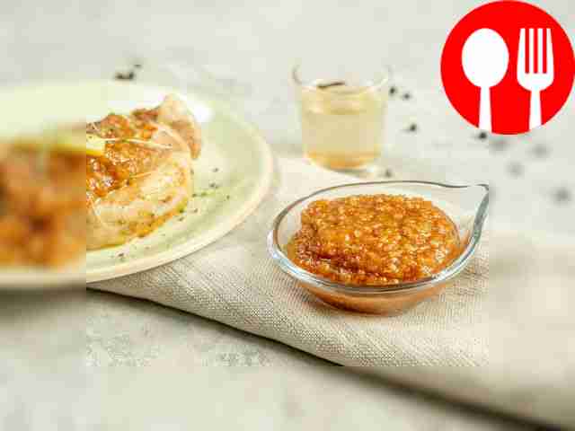 Соус из айвы с кетчупом