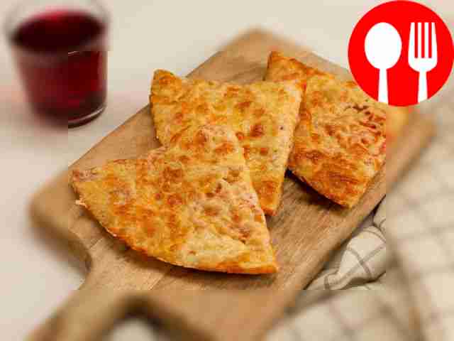 Pizza with kefir
