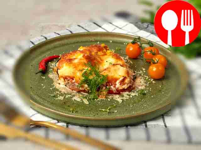 Мусака с майонезом