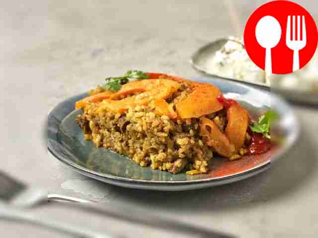 Мусака с тыквой