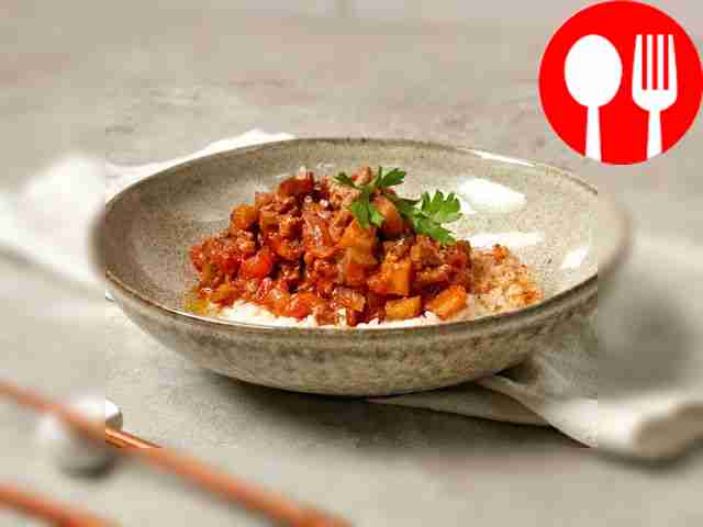 Moussaka with minced beef