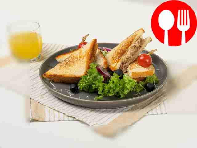 Тост с индейкой