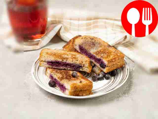 Тост с вареньем