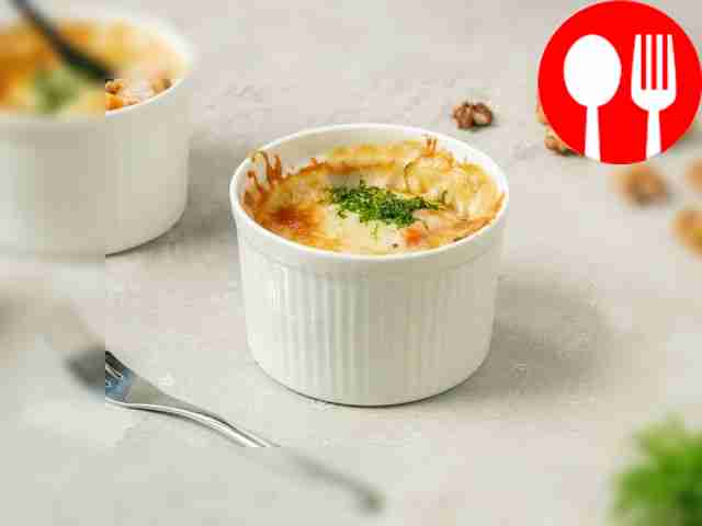 Moussaka with cinnamon