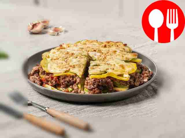 Мусака с красным вином