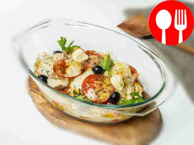 Мусака с куриной грудкой