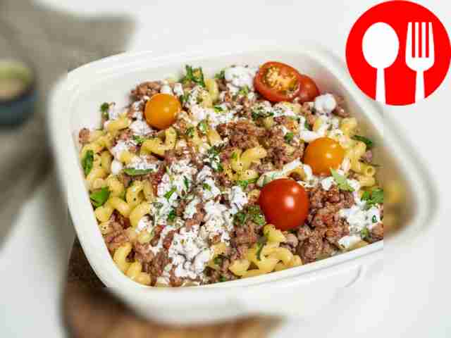 Мусака с макаронами