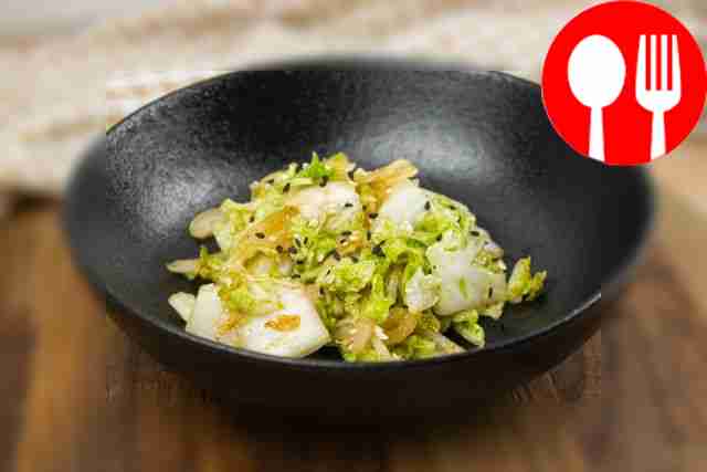 Quick recipe for kimchi with garlic