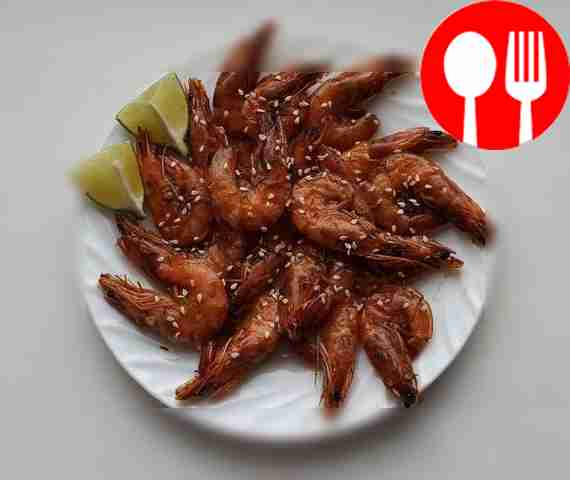 Fragrant shrimp scampi