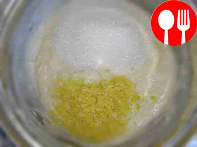 Next, start adding milk little by little,...