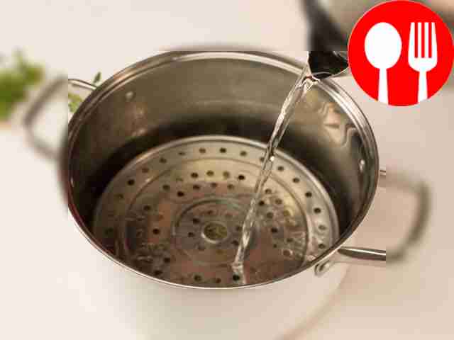 Place the blanks in a saucepan, pour in salted...