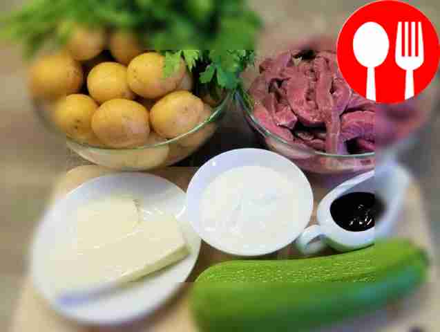 Clean the meat, wash and dry. Peel and wash...