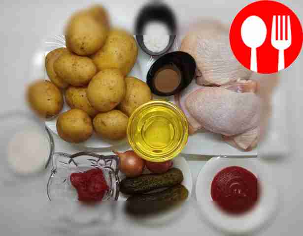 Clean the thighs, remove the skin and remove...