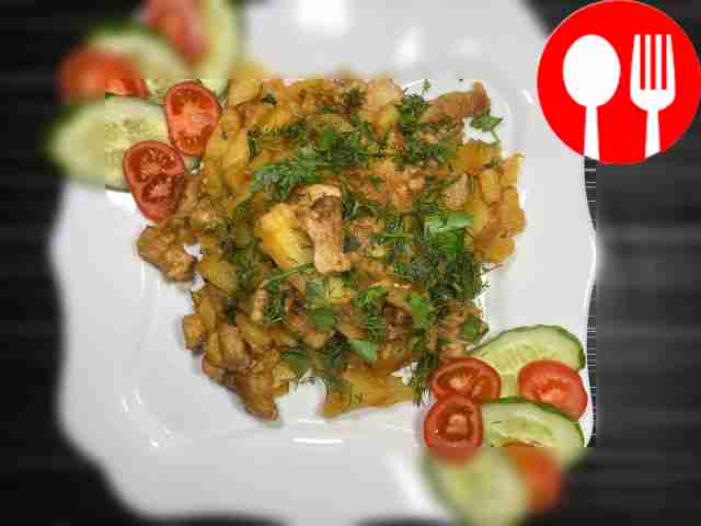 Насыщенное азу со свининой Rich azu with pork