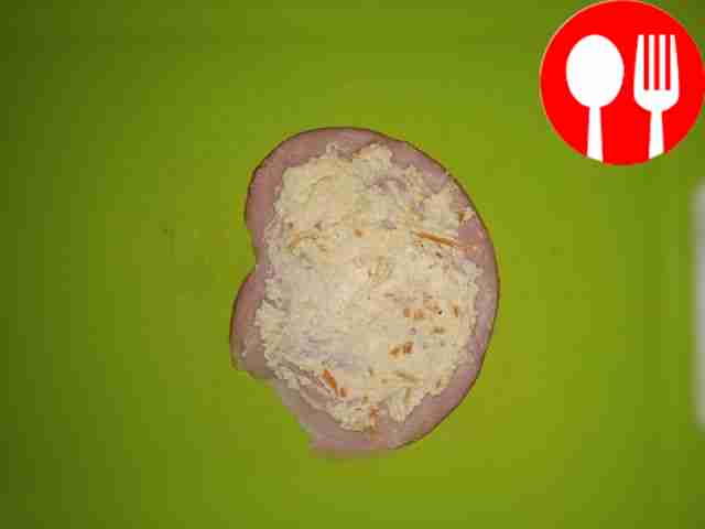 Place a full spoon of paste on the prepared...