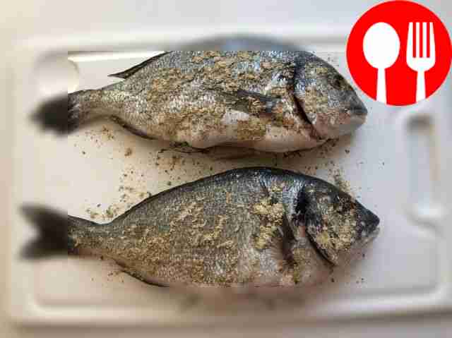 Mix fish seasoning with salt and mix well....