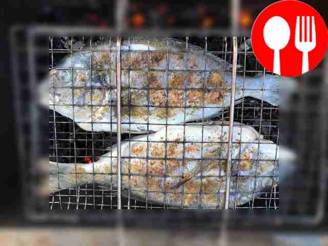 Grease the grill grate with vegetable oil....