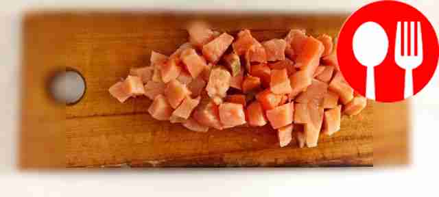 Place the frying pan on the fire, add the...