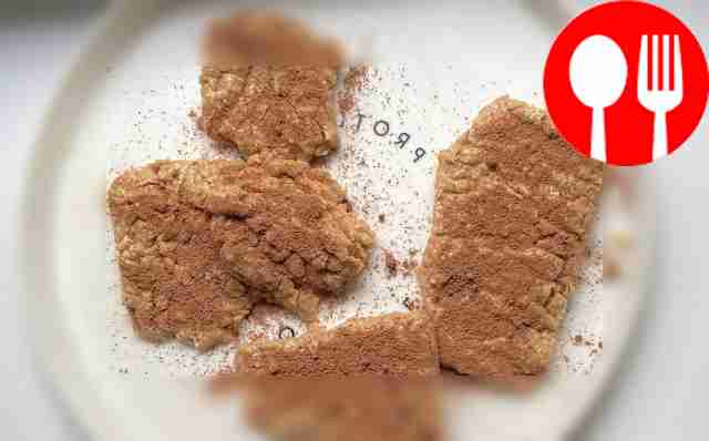 Homemade Potato cake with cognac