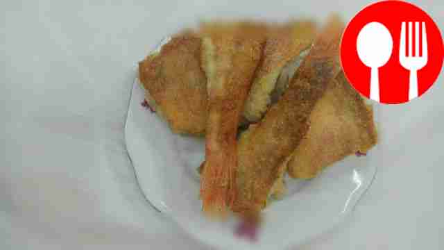 Perch in crispy breading