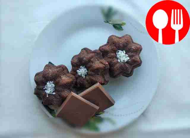 Classic chocolate fondant with cognac