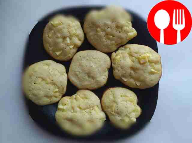 Домашнее печенье с яблоками Homemade cookies with apples