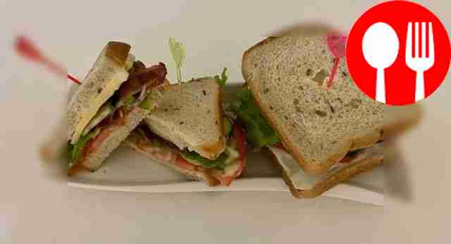 Подавайте бутерброды с беконом, помидорами и...